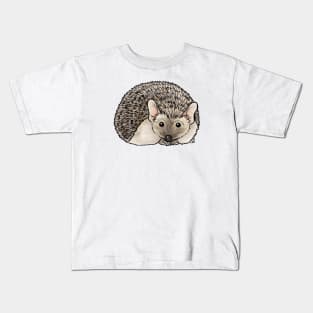 Small Mammals - Four Toed Hedgehog Kids T-Shirt